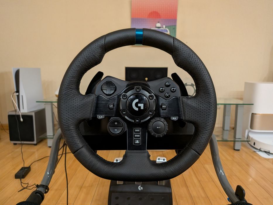 Кермо Logitech g923 + кокпіт Playseat Challenge X