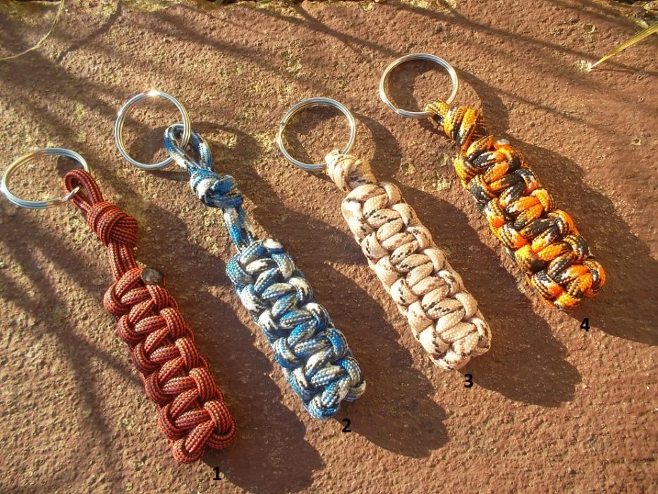 Porta-chaves em Paracord