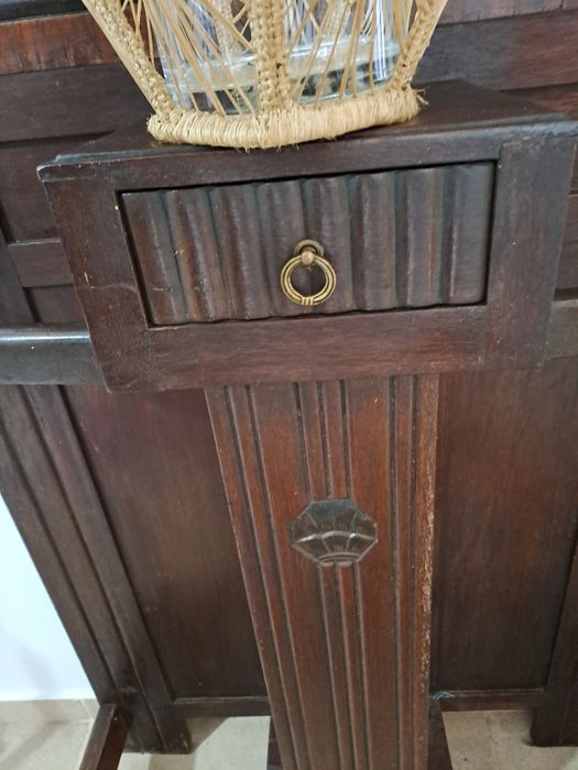 Bengaleiro em madeira antigo