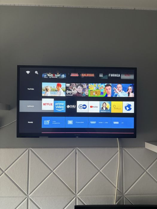 Telewizor Sony Smart TV | WiFi, Netflix, YouTube + Uchwyt ścienny w zestawie!