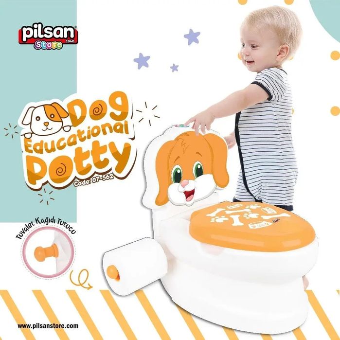 Детский горшок в форме туалета ,унитаз