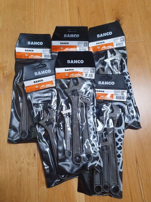Klucze Szwedy BAHCO ADJUST 3 komplet