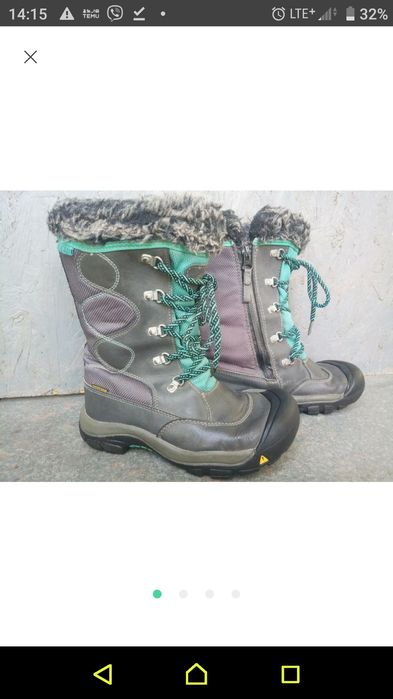 Чоботи Keen. зима+демісезон 32 розмір . В дуже гарному стані.