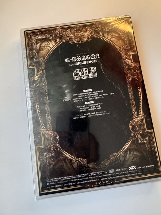 Album one of a kind japan Bigbang big bang G dragon gdragon