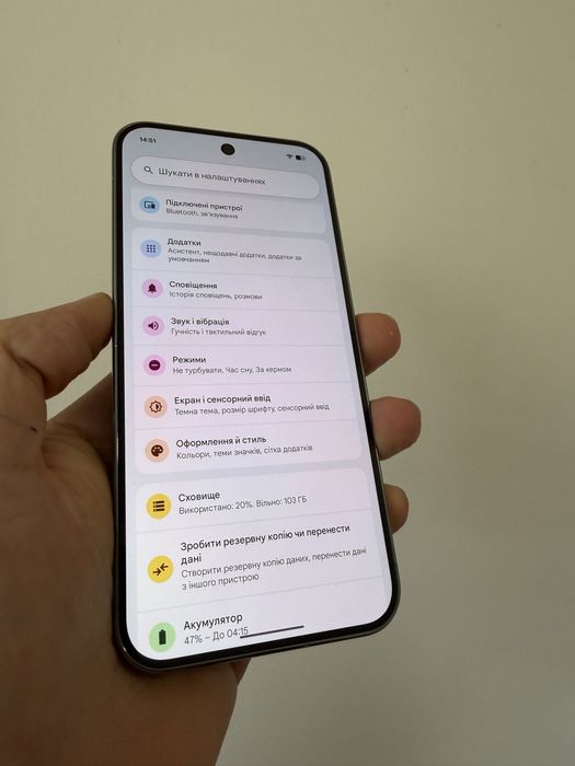 Pixel 9 pro XL 128gb. Never. Великий та швидкий
