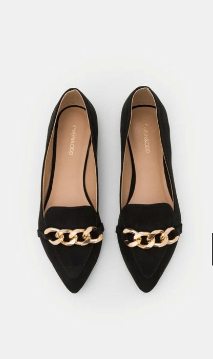 Czarne baleriny r. 45