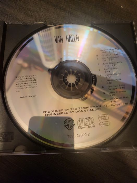 CD Van Halen - Van Halen (Edição Europeia Oficial)