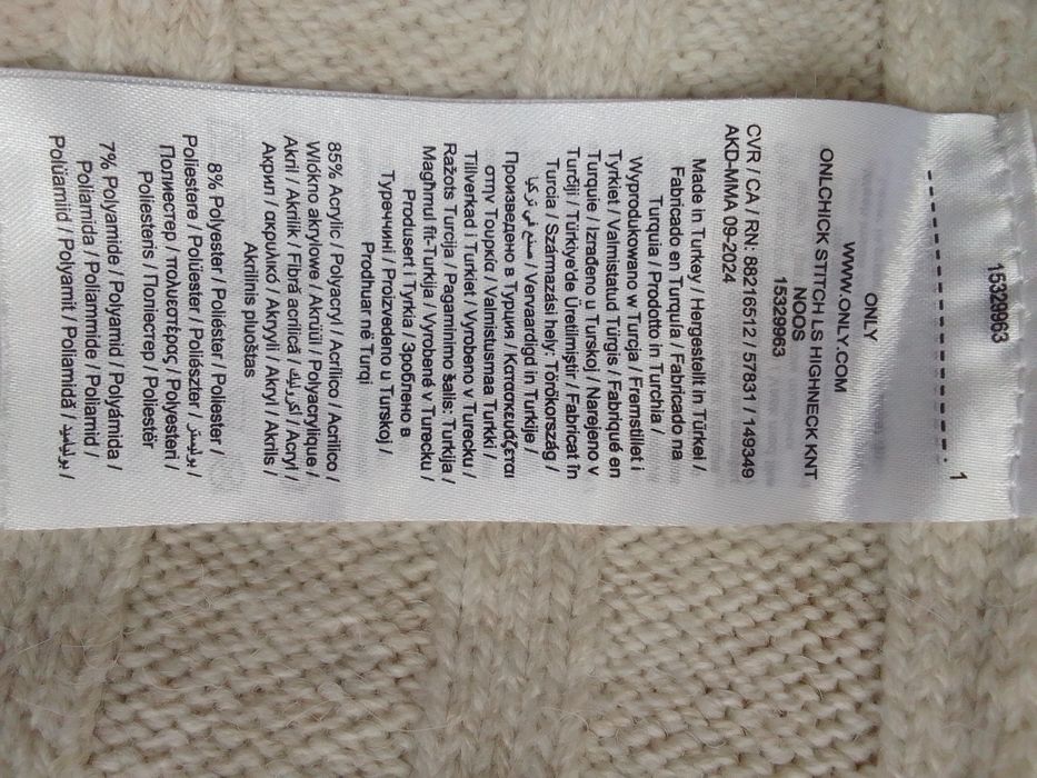 Sweter damski r.L. Made in Turcja