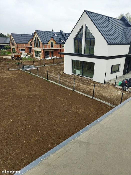 *OSTATNI*Dom jednorodzinny w zabudowie bliźniaczej-130m2 pierwszy etap