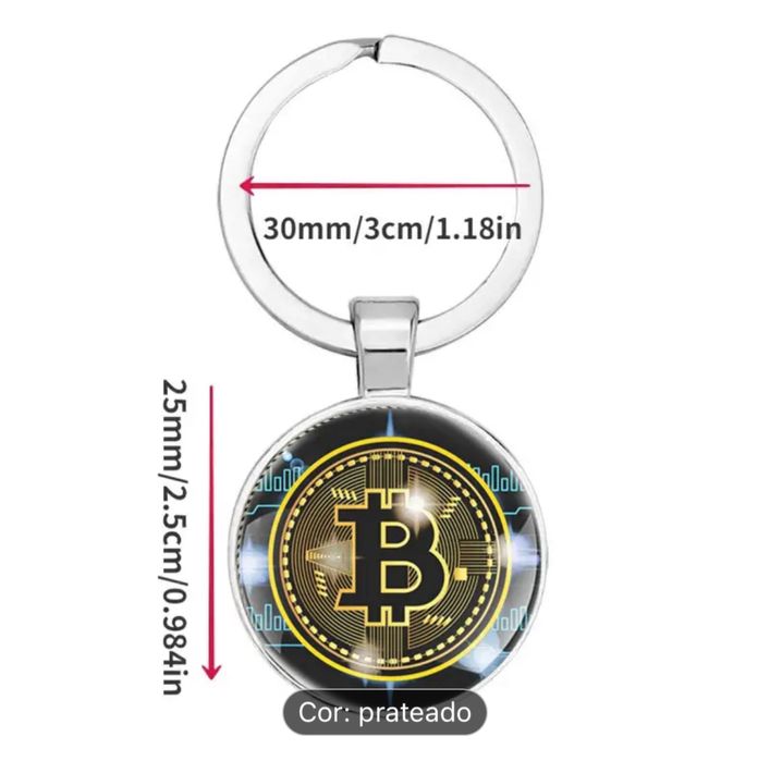 Porta Chaves Bitcoin