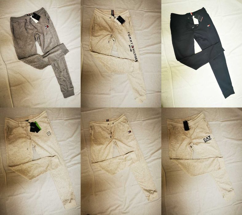 Dres męski spodnie Emporio Armani Hugo Boss Tommy Hilfiger nowość