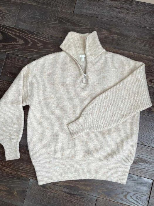 Светр на блискавці H&M Premium жіночий