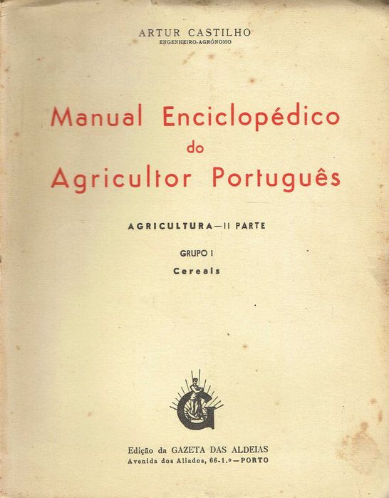 12972

Manual enciclopédico do agricultor português  
Cereais