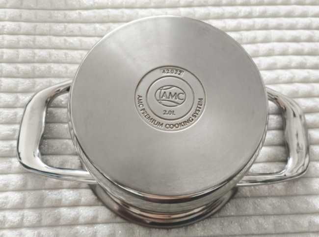 AMC Garnek 2.0L - 16cm Seria Premium z Pokrywką s.30 - indukcja - Używany