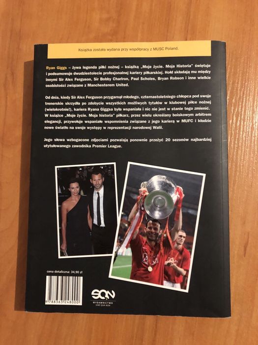 Książka, biografia „Ryan Giggs”