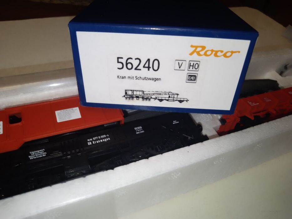 Кран с платформой DB AG Roco 56240 1:87 HO