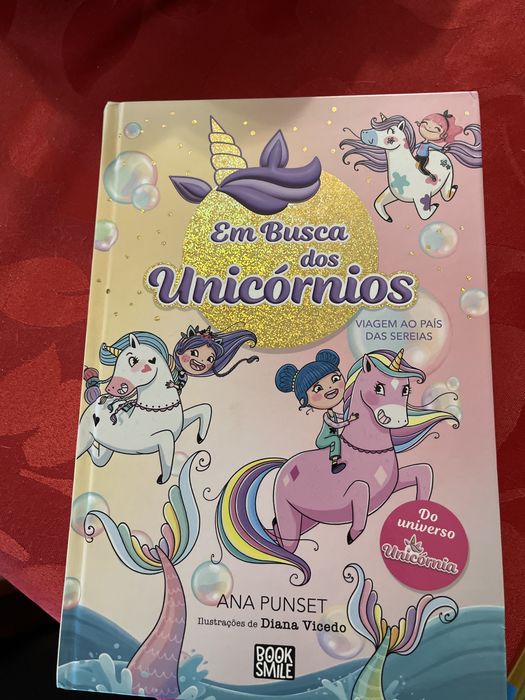 Livro em busca dos unicornios