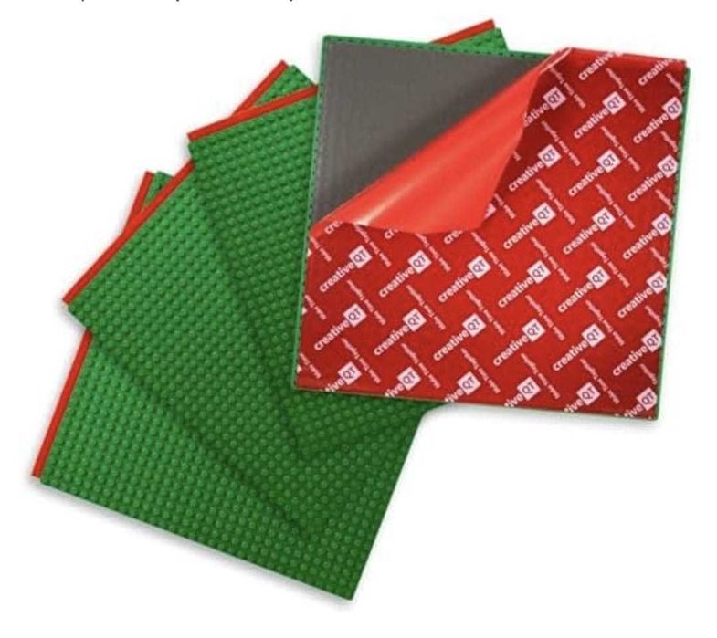 Płyta konstrukcyjna do lego 4 szt | 25x25 cm samoprzylepna| klocki