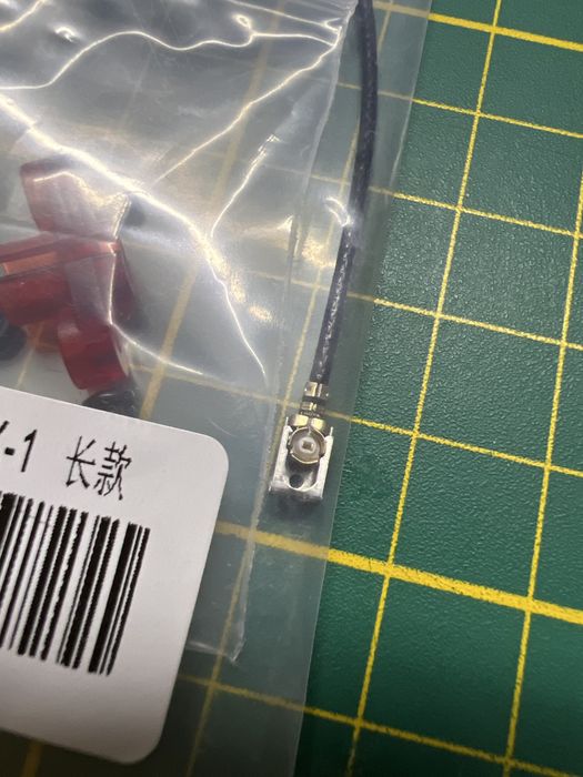 Antena Rush Cherry  155mm FPV 5.8G LHCP SMA MMCX UFL