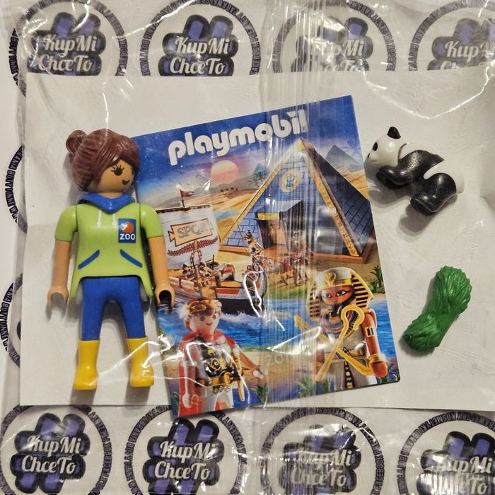Playmobil 2017r. Panda i Pani Opiekunka figurki zabawki #KupMiChceTo