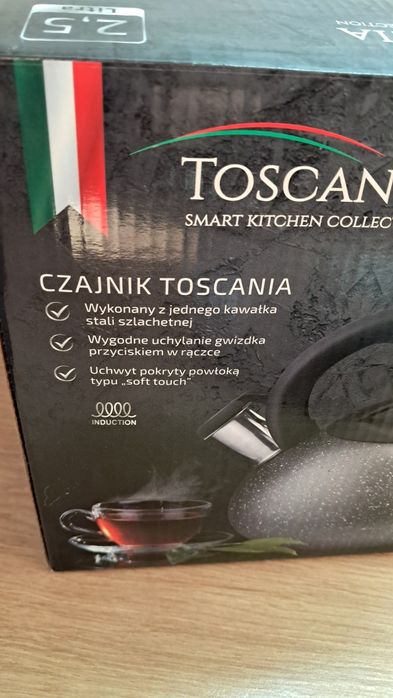 Czajnik Toscania 2,5l nowy