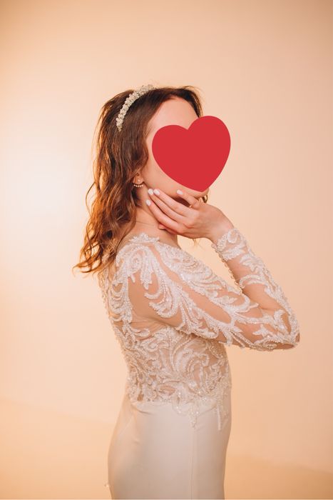 Весільна діадема, обруч, прикраса на голову