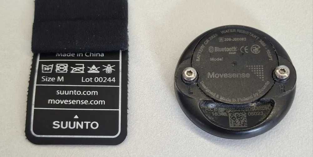 Suunto Smart Sensor pas  + czujnik do pomiaru tętna (bluetooth)
