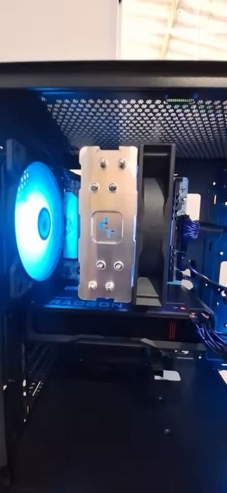 Продам кулер башня для процессора deepcool ag400 argb,am4,am5, lga1700