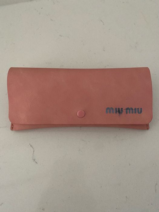 Okulary miu miu brązowe