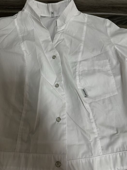 Халат білий медичний