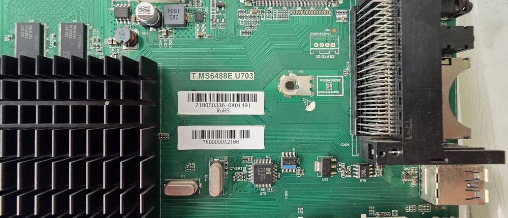 Placa de imagem TV SHARP T.MS6488E.U703