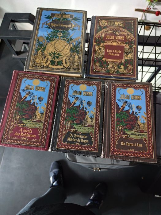 Coleção livros Julio Verne