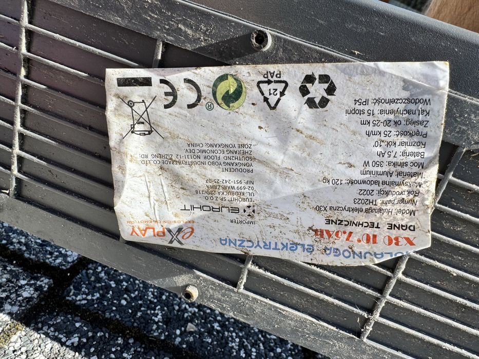 Hulajnoga elektryczna ExPlay