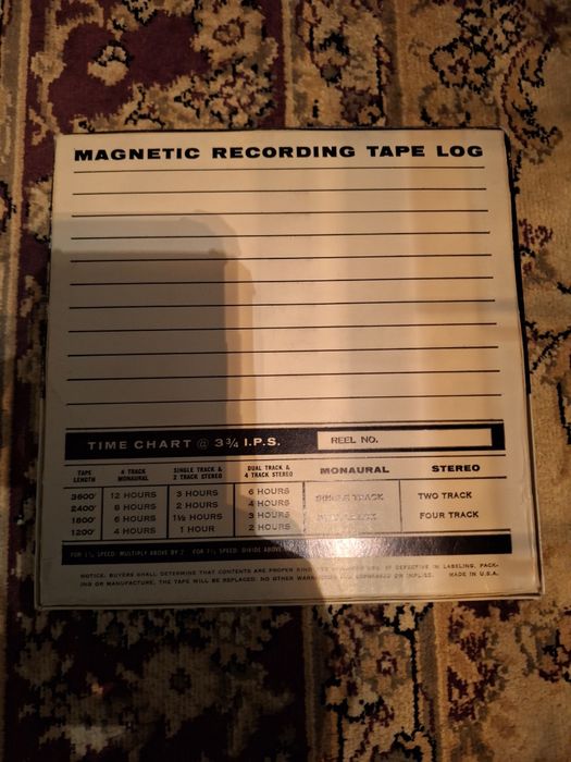 Taśma do magnetofonu szpulowego