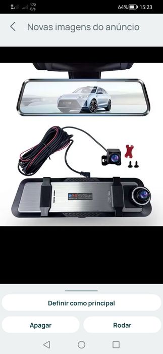 Câmera para Espelho Retrovisor
