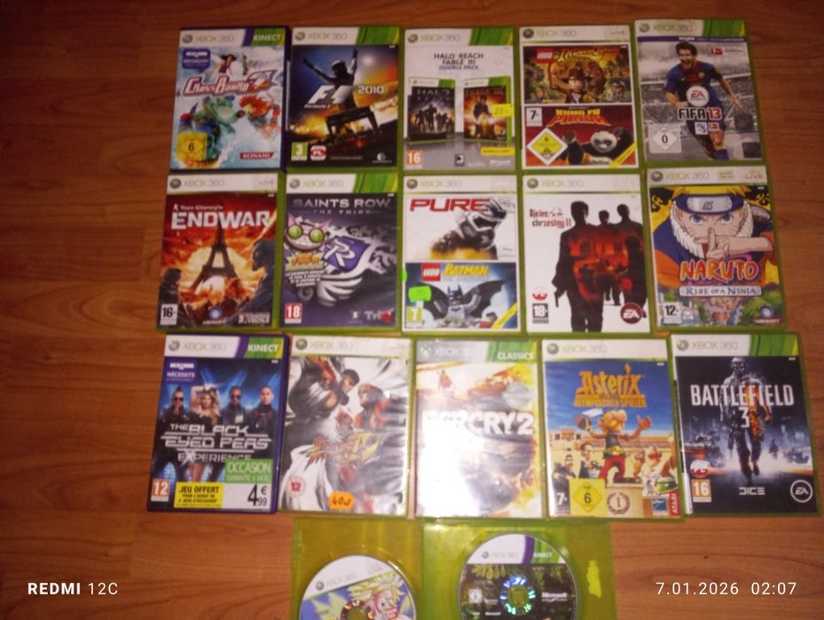 Sprzedam gry do Xboxa 360