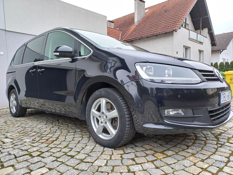 Volkswagen Sharan 2.0 TDI 140KM 7-osobowy, foteliki