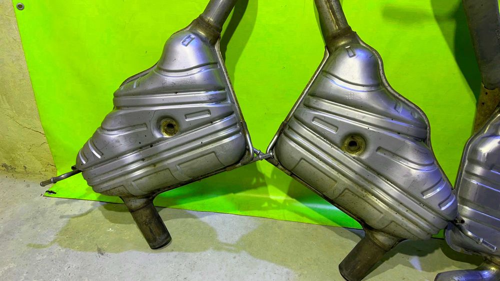 Выхлоп Mercedes ML W164 W166 банки GL X164 глушитель насадки банка