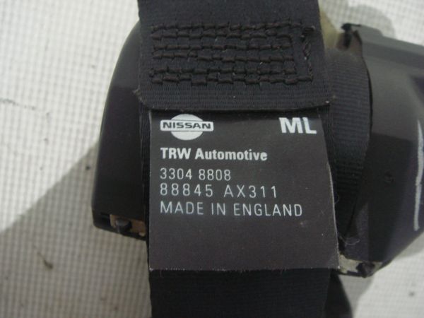 Cinto trás esquerdo NISSAN Micra III (K12)