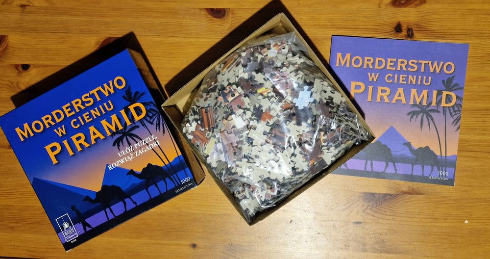Puzzle 1000 - Morderstwo w Cieniu Piramid