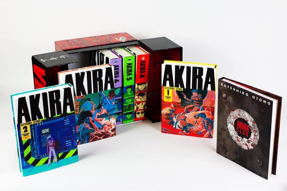 Манга Akira 35th Anniversary Box Set Manga (можно покупать поштучно)