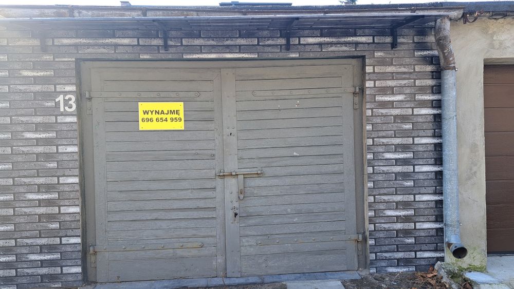 Garaż murowany do wynajęcia