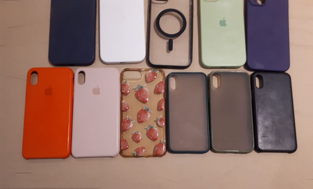 Лот чехлы на IPhone (11шт)