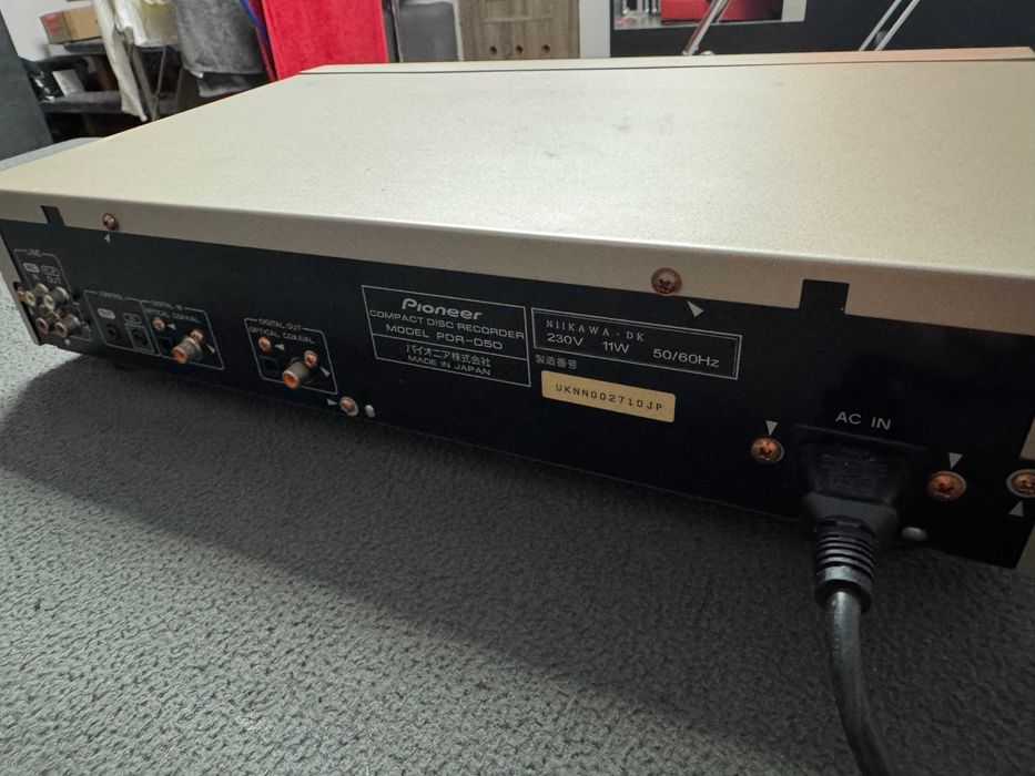 Nagrywarka CD Pioneer PDR-D50 złota z opcją DAC