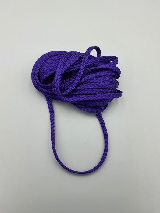 Sznurek płaski kupon 5 m.fiolet