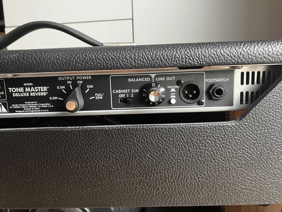 Wzmaciancz Fender Tone Master Deluxe Reverb stan idealny, wysyłka