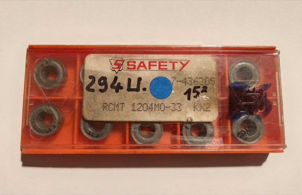 Płytka skrawająca CNC 10szt S Safety RCMT 12 04MO-33 KX2