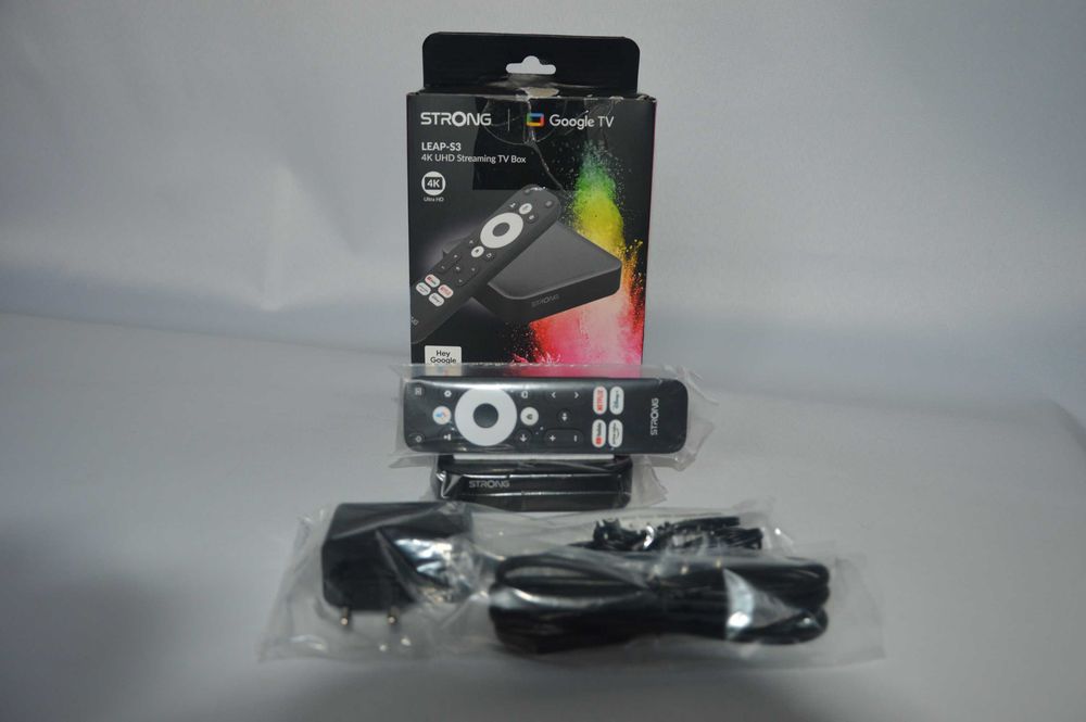 STRONG LEAP-S3 Box 4K – Powystawowy! WOLF Launcher!