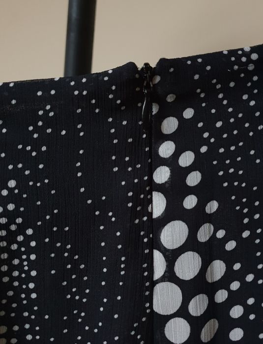 Spódniczka szyfonowa we wzór