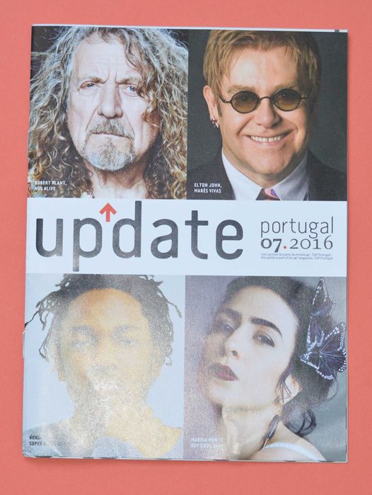 TAP - revista UPDATE julho 2016